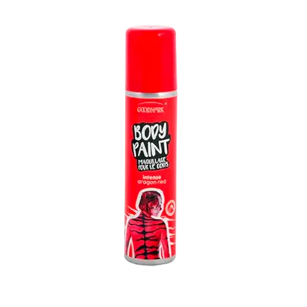 Spray couleur corps, rouge, 75 ml