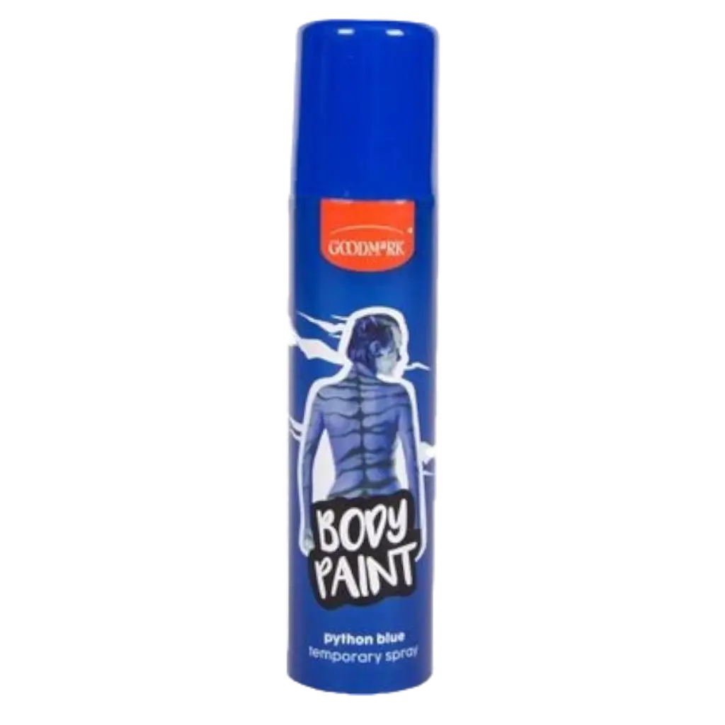 Spray couleur corps, bleu, 75 ml 