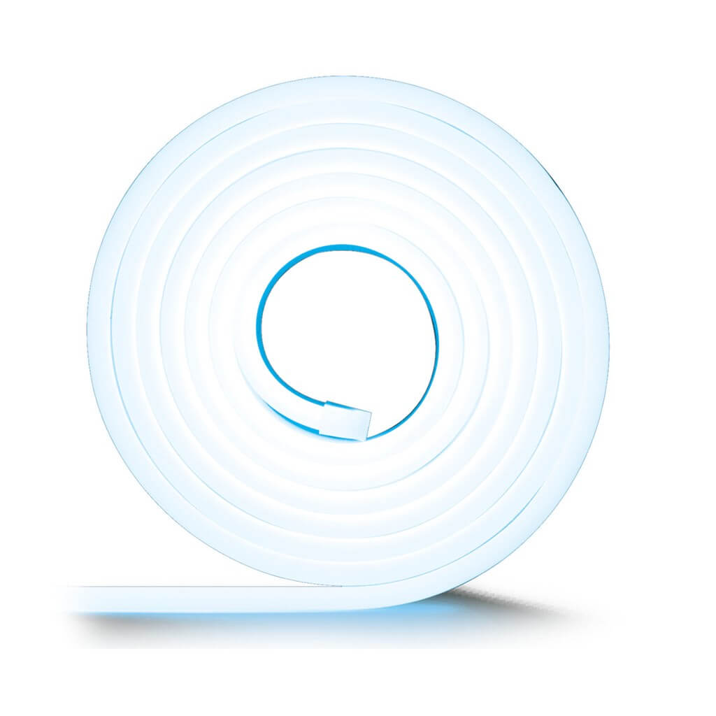 Ruban à LED Effet Néon Blanc Froid - 5m