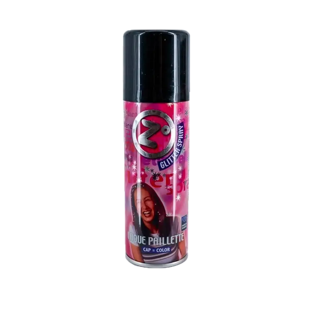 Bombe Spray Cheveux &amp; Corps pailletée Vert 125ml