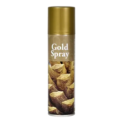 Spray Déco paillettes Or 150ml