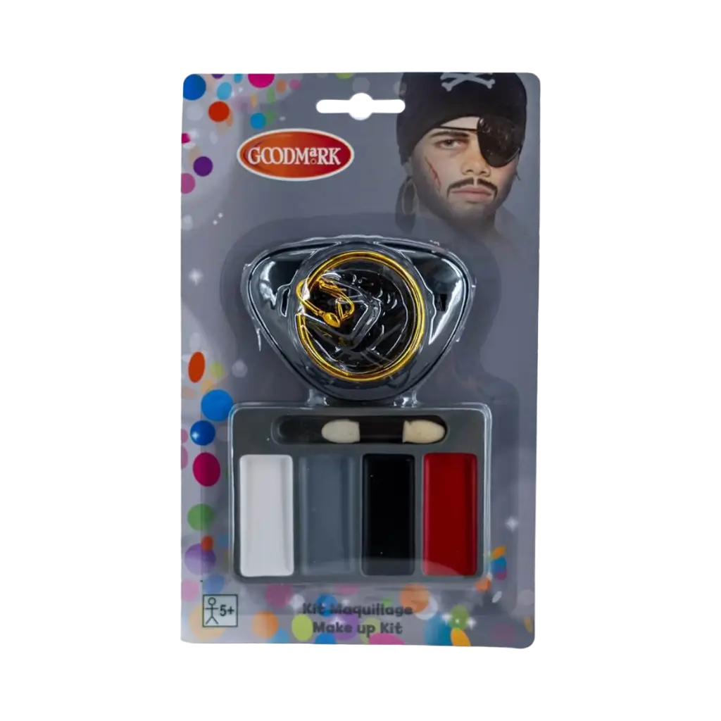 Kit de maquillage + Cache-œil Pirate 