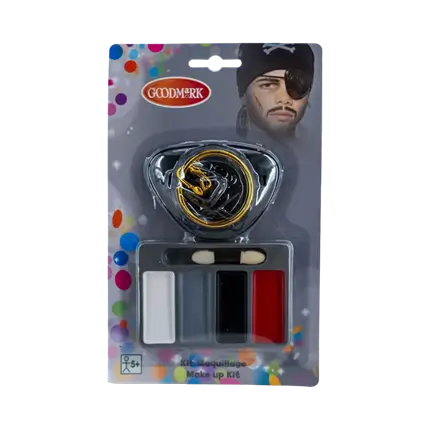 Kit de maquillage + Cache-œil Pirate 