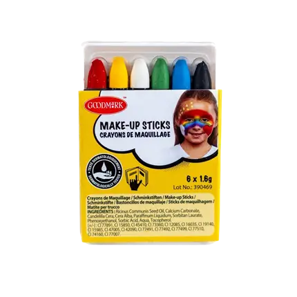 6 crayons de maquillage 