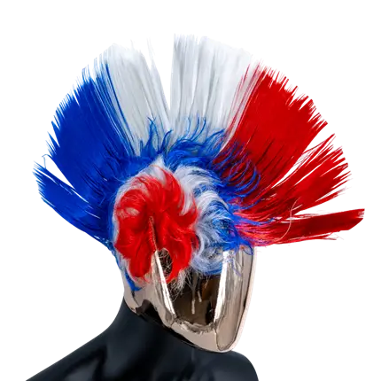 Perruque Mohawk - France 