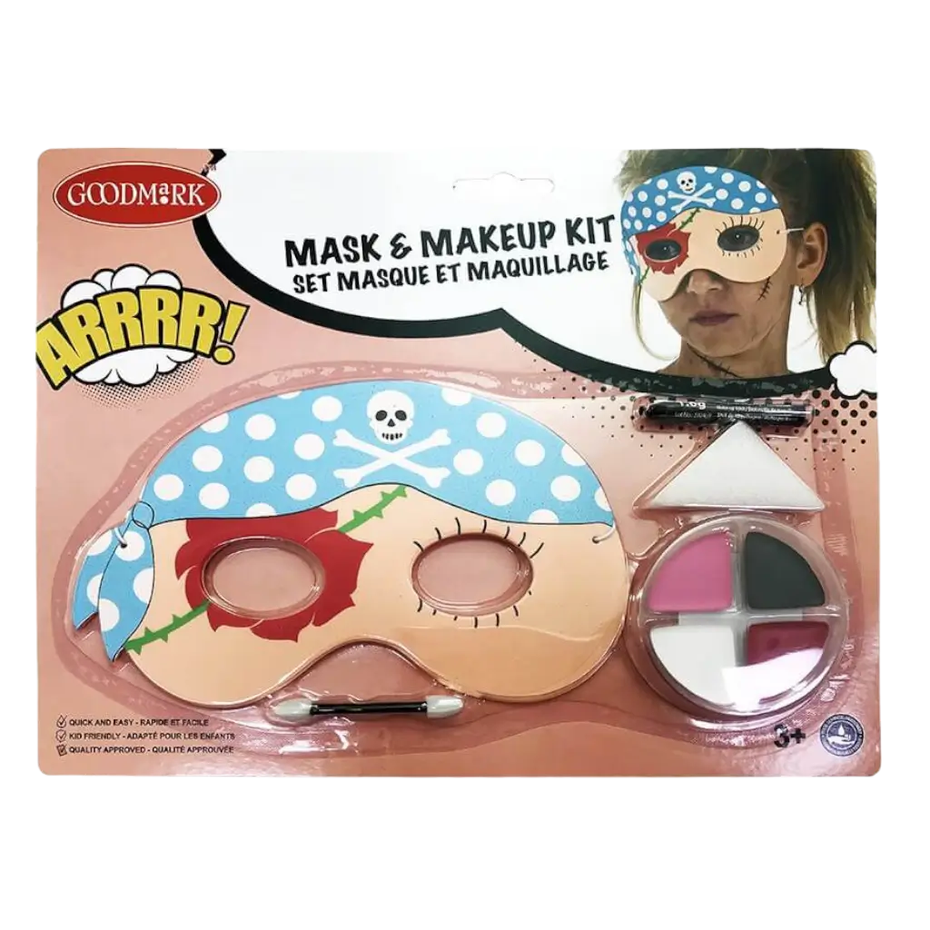 Kit de maquillage + Masque enfant Pirate 