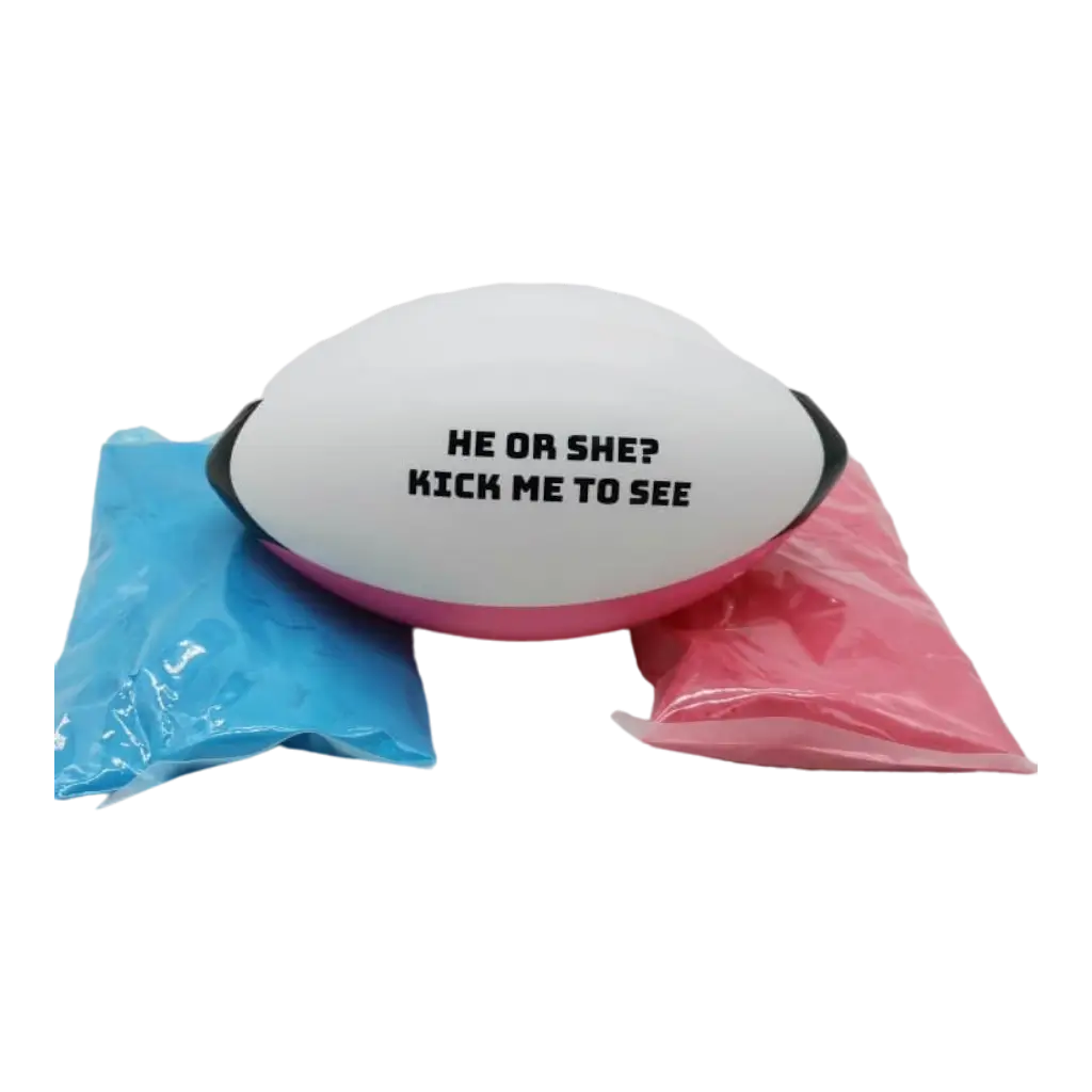 Kit Ballon de Rugby Gender Reveal