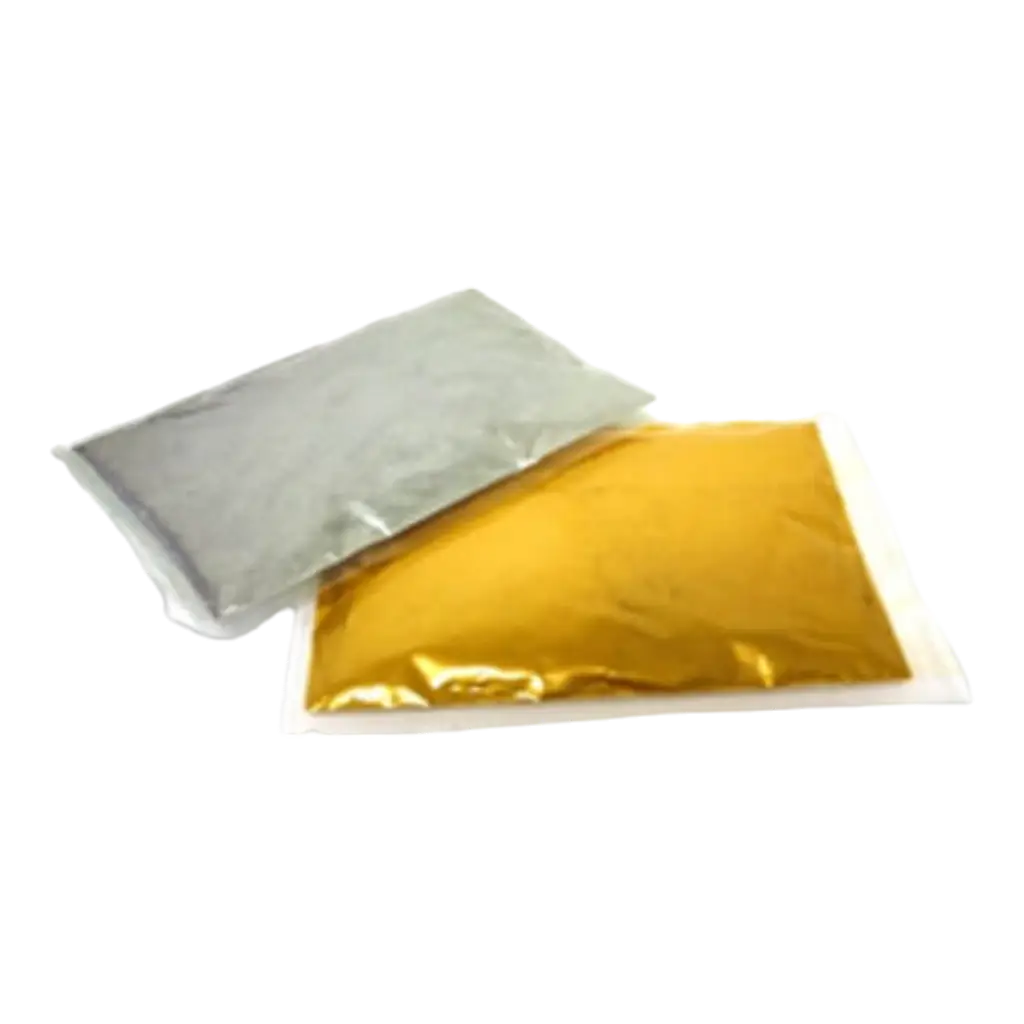 10 Sachets de Poudre Holi Argent - 70g