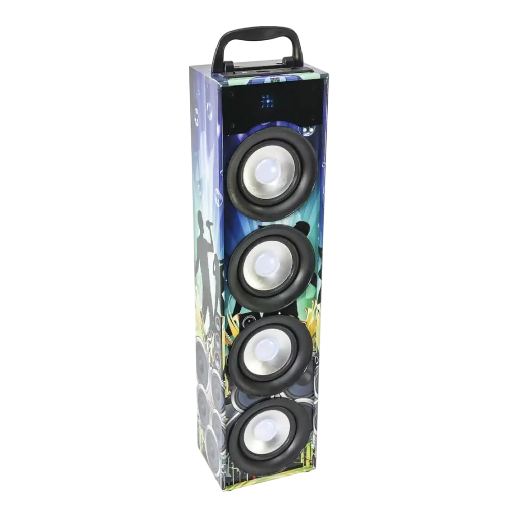 ENCEINTE PARTY-DISCO4 MINI COLONNE AUTONOME 40W