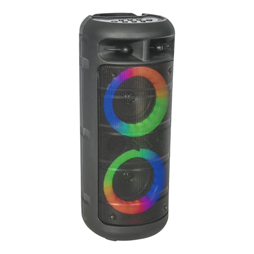 ENCEINTE ALFA-2600 ACTIVE 2 x 4/10cm 200W +  BOOMERS LUMINE