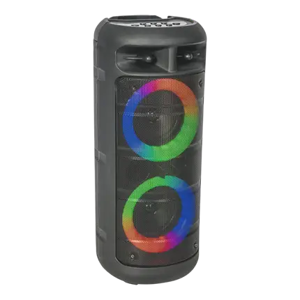 ENCEINTE ALFA-2600 ACTIVE 2 x 4&quot;/10cm 200W +  BOOMERS LUMINE