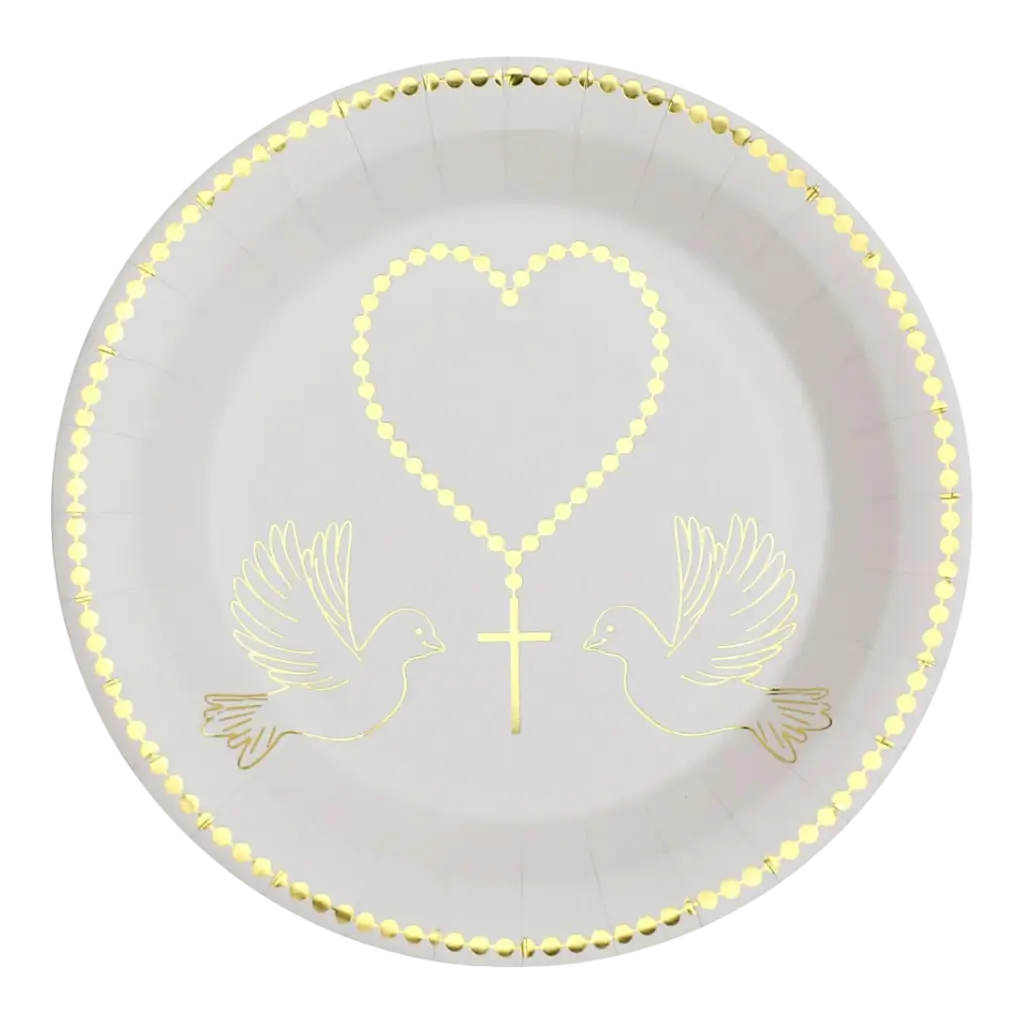 Assiette Cérémonie - Lot de 10