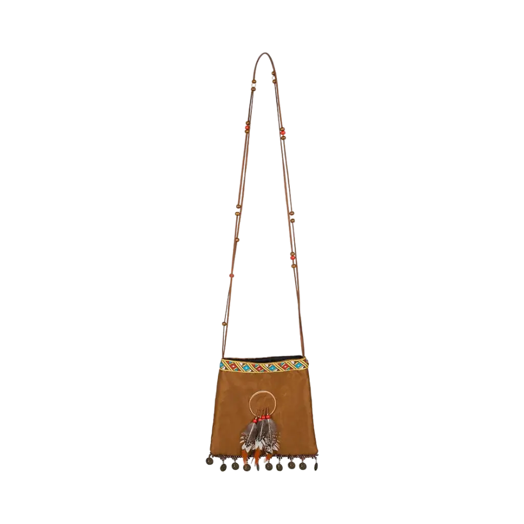 Sac à main d&#39;Indienne en bandoulière 