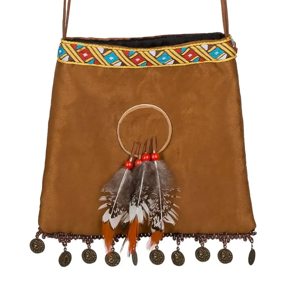 Sac à main d&#39;Indienne en bandoulière 