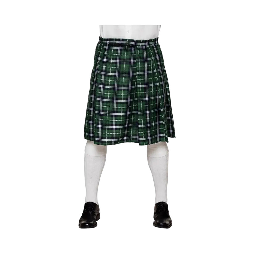 Kilt Jupe Écossaise verte Mr Tartan