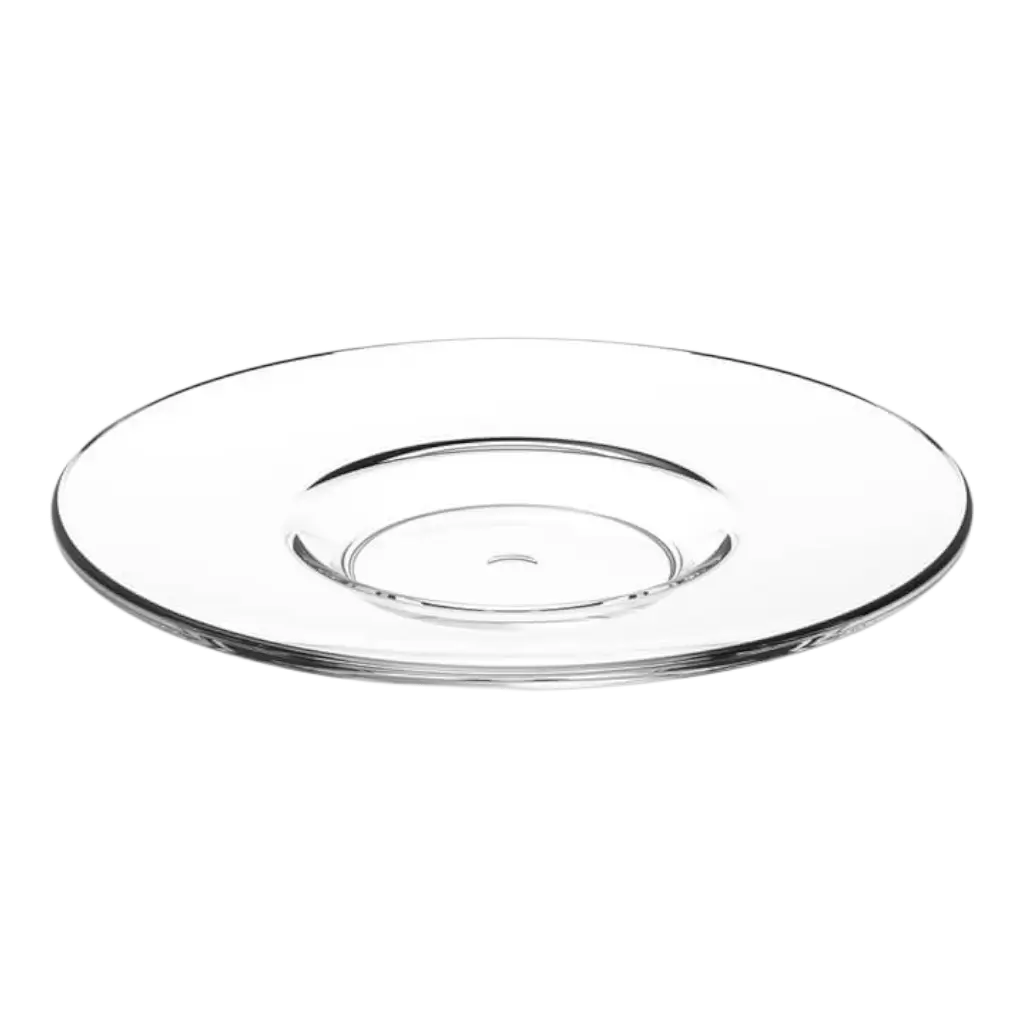Sous-tasse à Café Transparente ø 10,5cm - Lot de 6