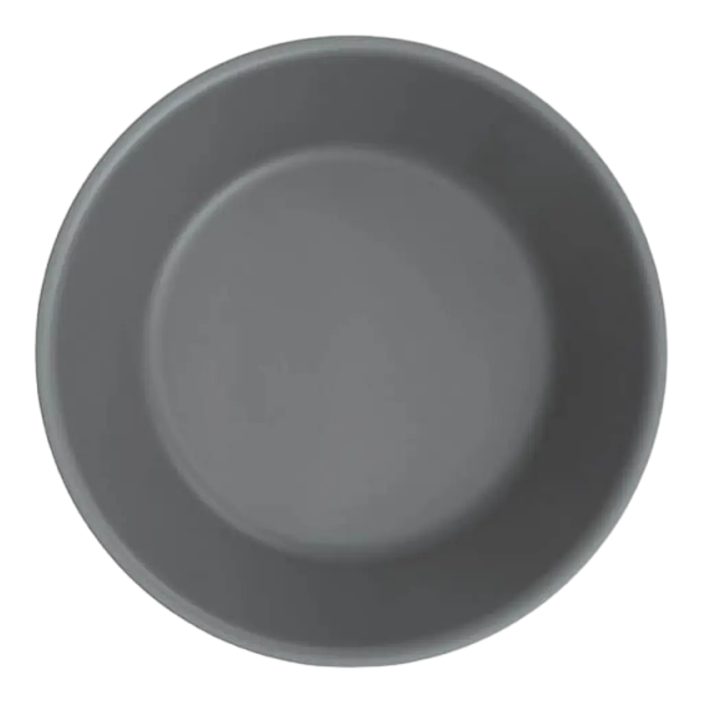 Assiette Creuse Incassable Gris Anthracite ø 18cm