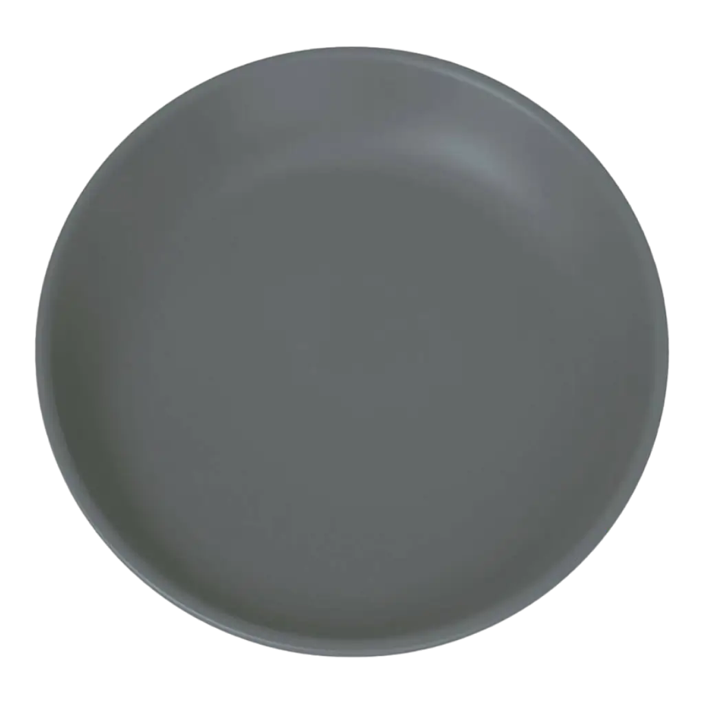 Assiette Plate Incassable Gris Anthracite ø 27,5cm