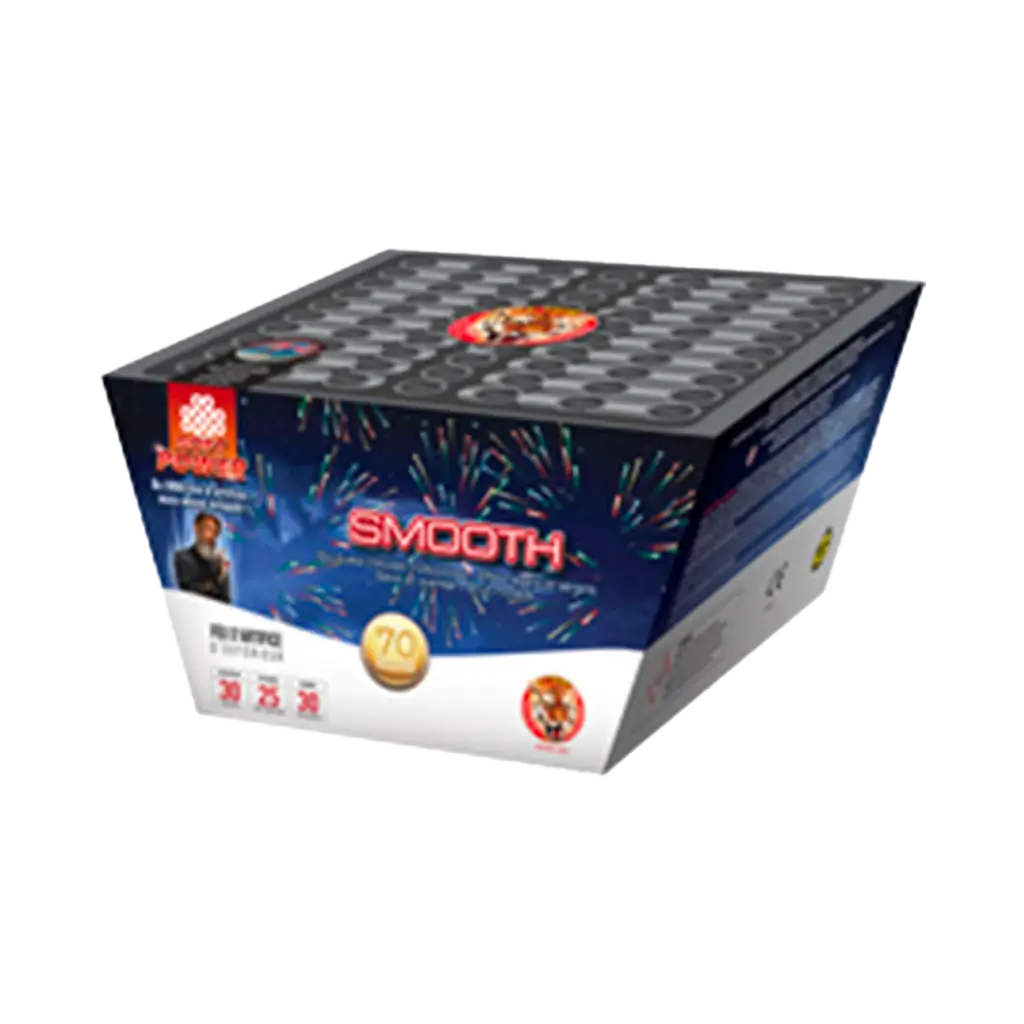 Feu d'artifice COMPACT SMOOTH - 30s