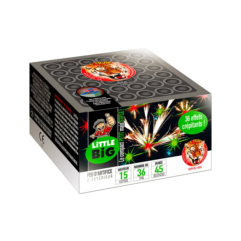 Feu d&#39;artifice COMPACT LITTLE BIG JOE - 45s