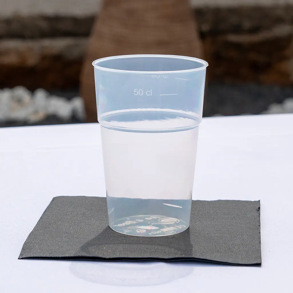 Verre à bière transparent Ice and Beer 500ml