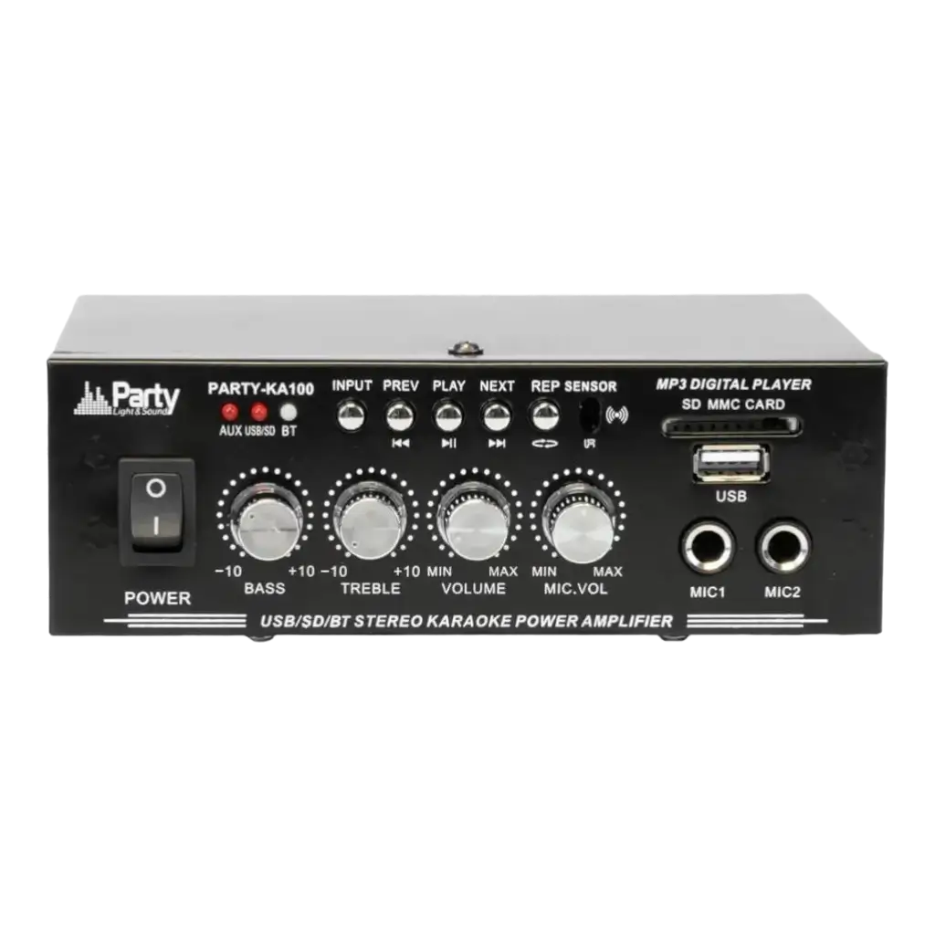 Kit Karaoke avec usb/sd &amp; bluetooth PARTY-KA100