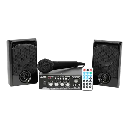 Kit Karaoke avec usb/sd & bluetooth "PARTY-KA100"
