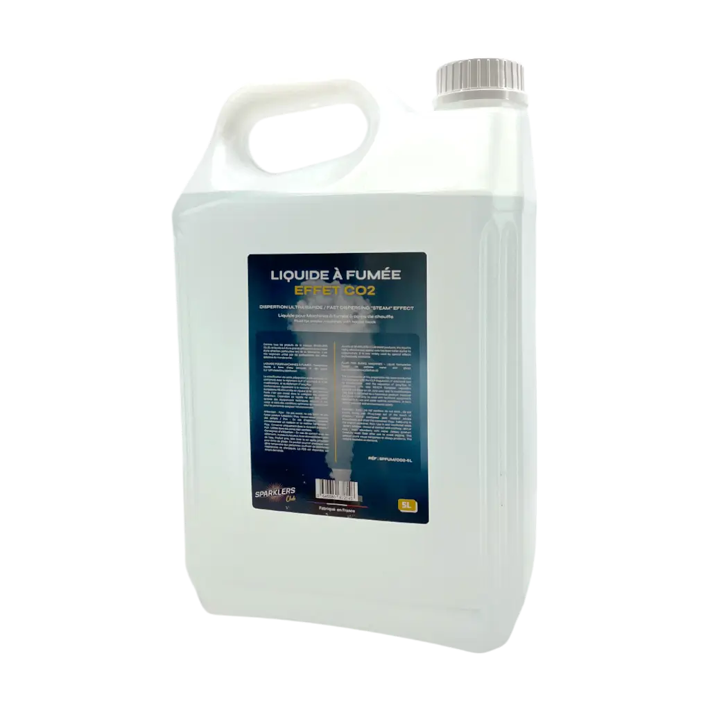 SPARKLERS CLUB® - LIQUIDE À FUMÉE EFFET CO2 5L