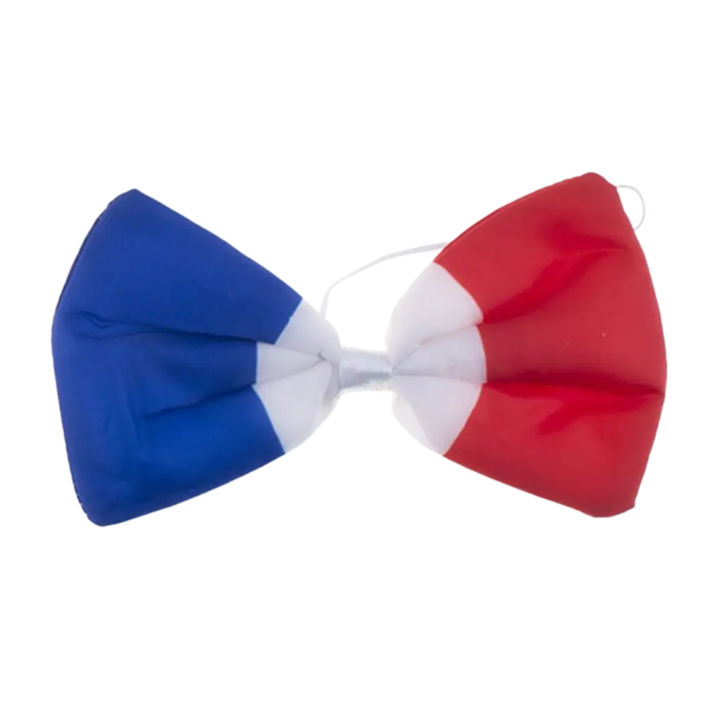 Nœud papillon France - 12x6cm