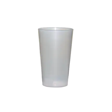 Gobelet Ecocup 15cl (18cl ras bord) Réutilisable - Type Grand café, Dégustation, Digestif