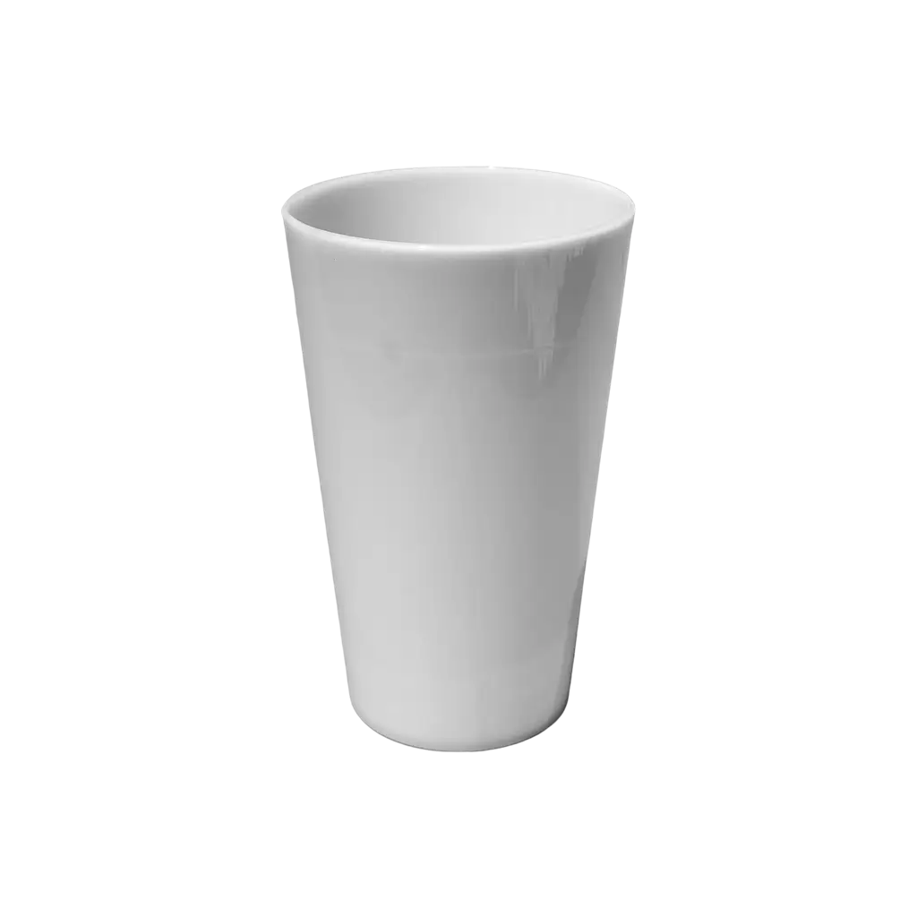 Gobelet Ecocup Blanc 25cl utile (33cl ras bord) Réutilisable - Type Demi, Jus, Soft