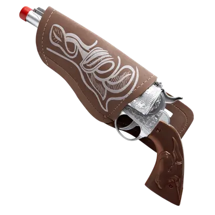 Pistolet de Cow-boy avec holster et ceinture