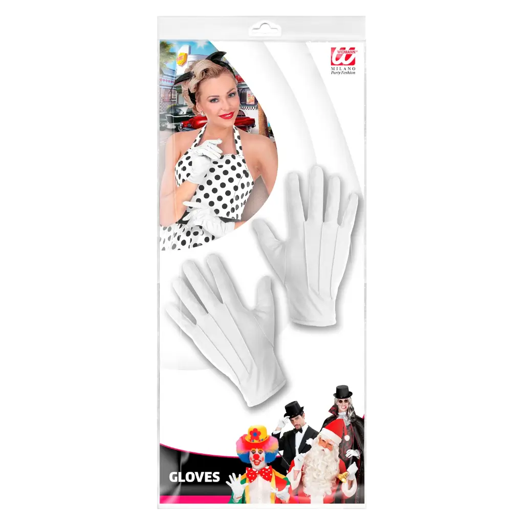Gants De Père Noël Lumineux Rouges à Bord Blanc – Accessoire De Fête, Déguisement, Noël, Cosplay (26 Cm)