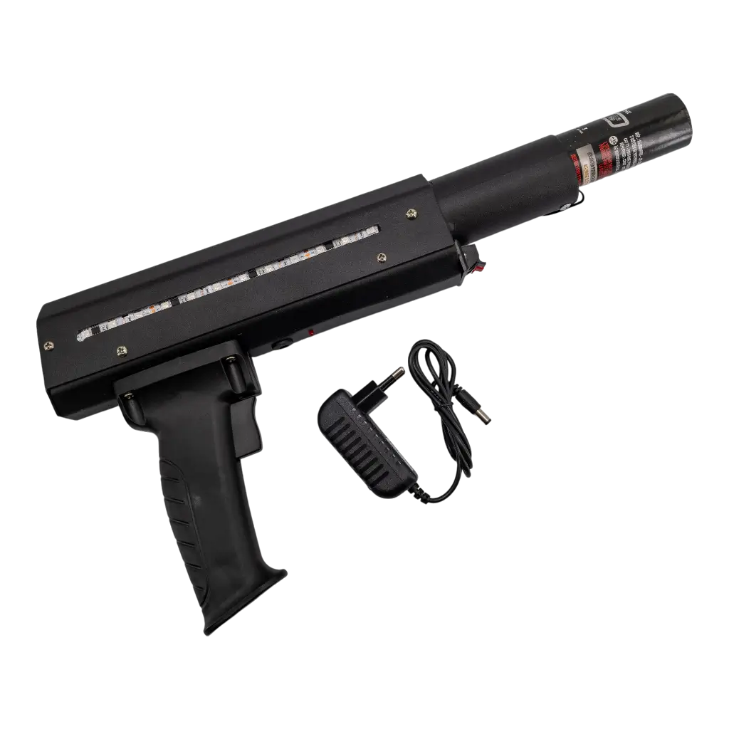 Pistolet LED pour Jets de Scène -Déclencheur Manuel 