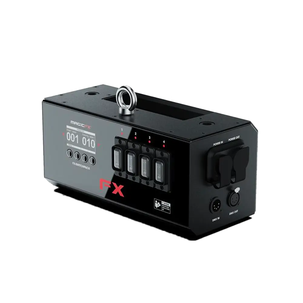 Contrôleur DMX pour Effets Spéciaux - SWITCHPACK MAGIC FX