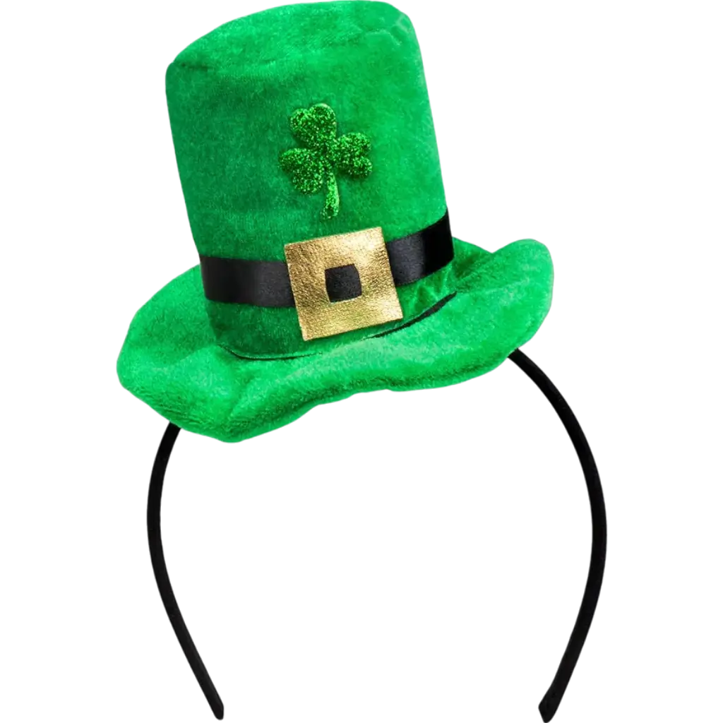 Mini Chapeau Vert Saint-Patrick sur Serre-Tête