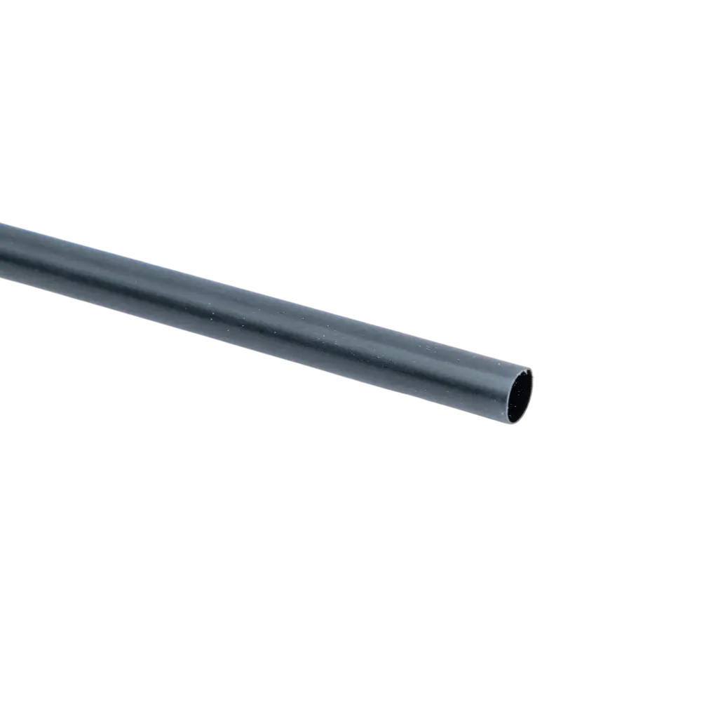 Paille en PP noir recyclable 20cm ø 6mm – Certifiée alimentaire et réutilisable (Lot de 250)