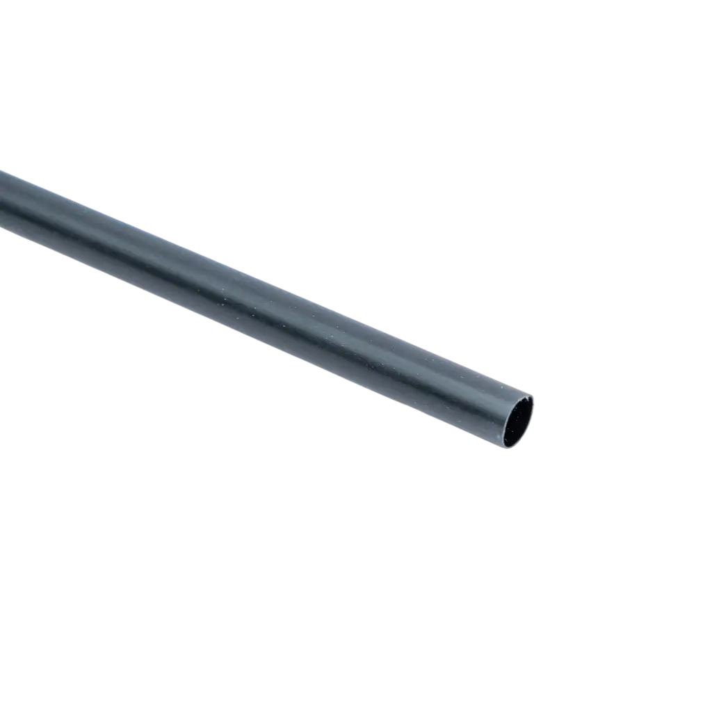 Paille Cuillère en PP noir recyclable 21cm ø 8mm – Certifiée alimentaire et réutilisable (Lot de 100)