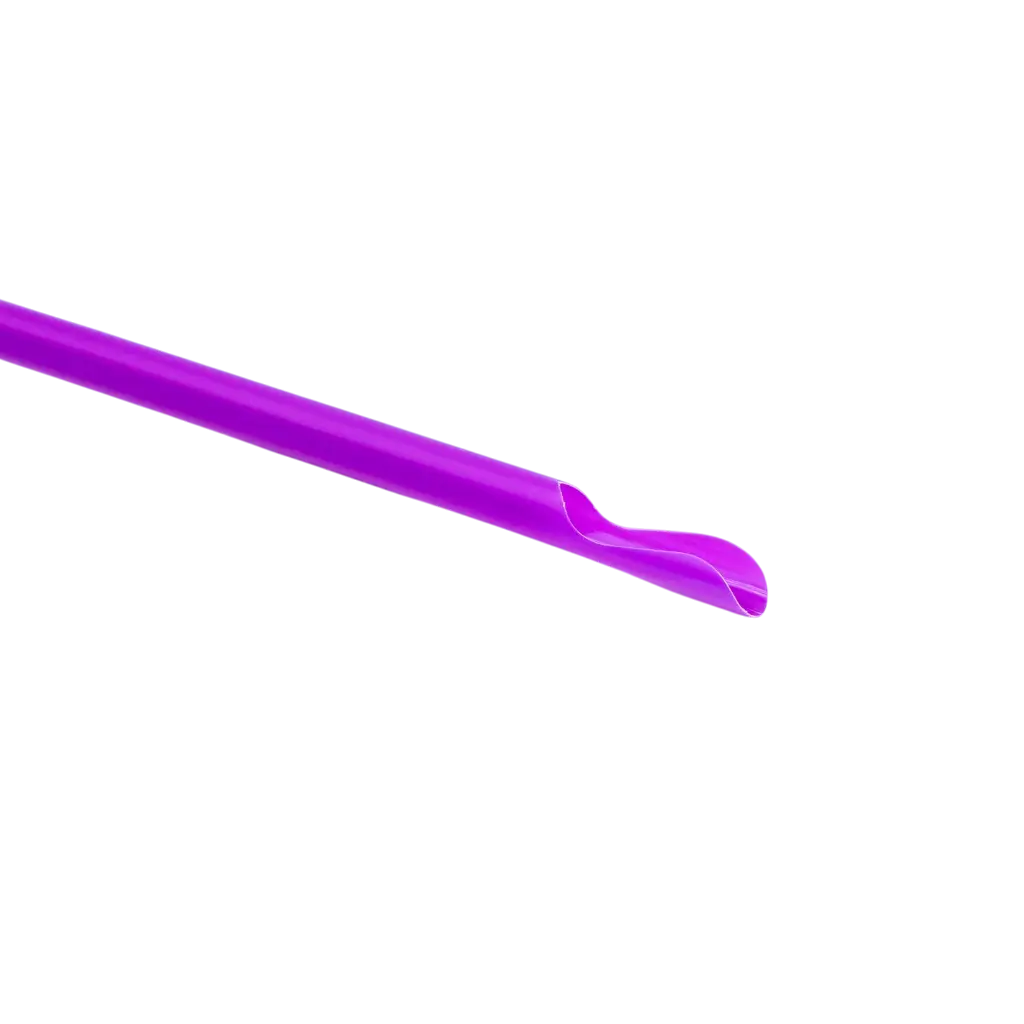 Paille Cuillère en PP multicolore recyclable 21cm ø 8mm – Certifiée alimentaire et réutilisable (Lot de 100)