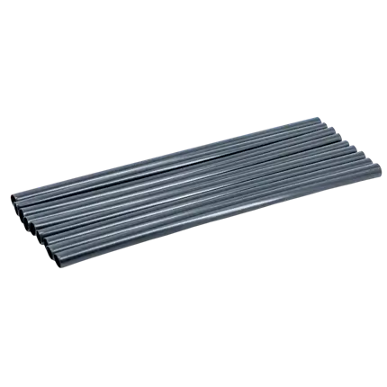 Paille Cocktail en PP noir recyclable 20cm ø 8mm – Certifiée alimentaire et réutilisable (Lot de 250)