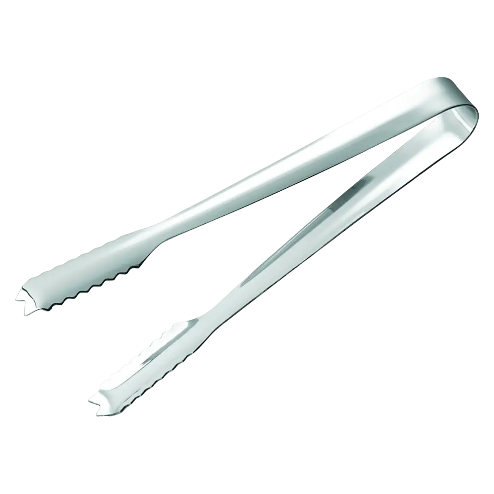 Pince à glace en inox - 18 cm