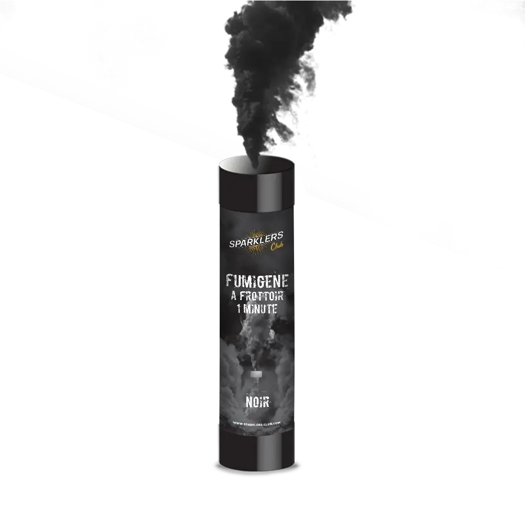Fumigène à main 1 minute Noir