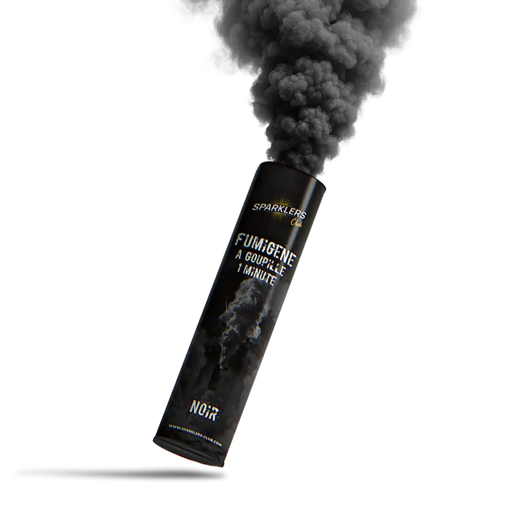 Fumigène à main 1 minute Noir
