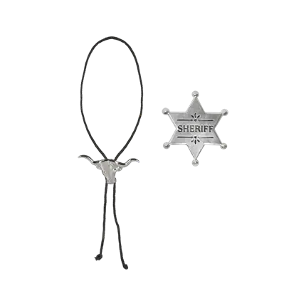 Set d'accessoires Cowboy Shérif