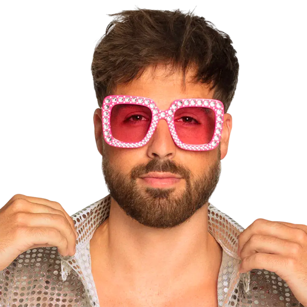 Lunettes de fête Bling Bling – Lot de 2 paires