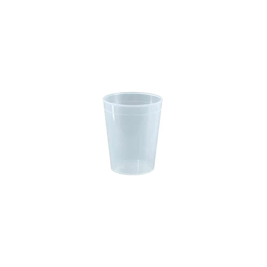 Gobelet Ecocup 10cl utile (12cl ras bord) Réutilisable - Type Café, Dégustation, Shooters