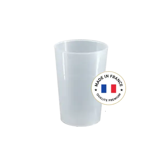 Gobelet Ecocup 12cl utile (20cl ras bord) Réutilisable - Type Galopin / Vin, Féria, Bodega