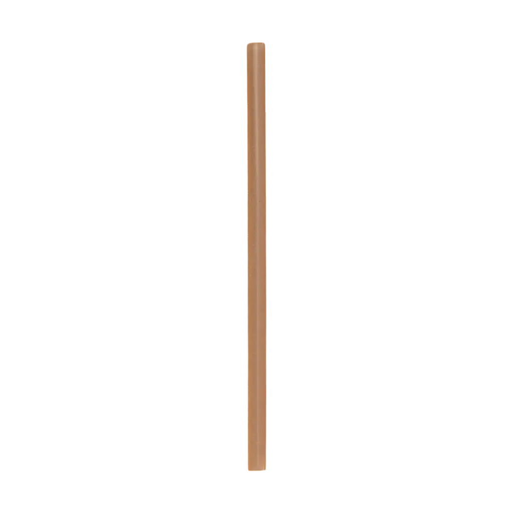 Paille Cocktail en Fibre Végétale 20cm ø8mm 100% Biodégradable (lot de 250)