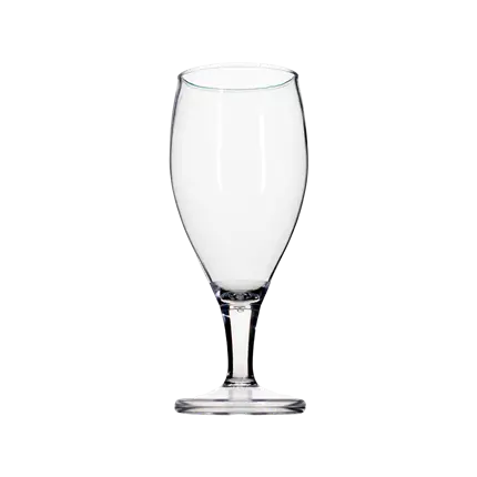 Verre à bière sur pied "Hermès" incassable en Tritan - 38 cl