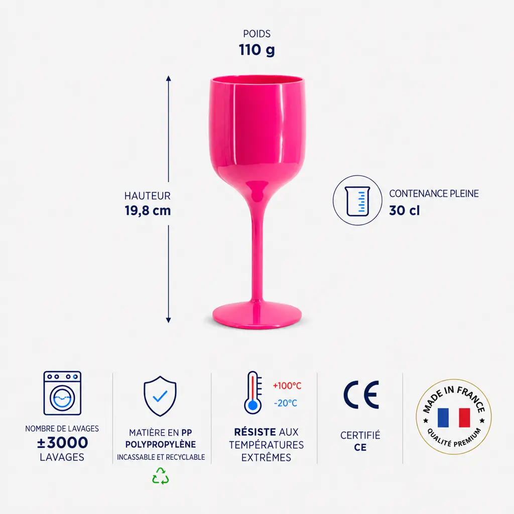 Verre à vin Sauvignon Rose 30cl